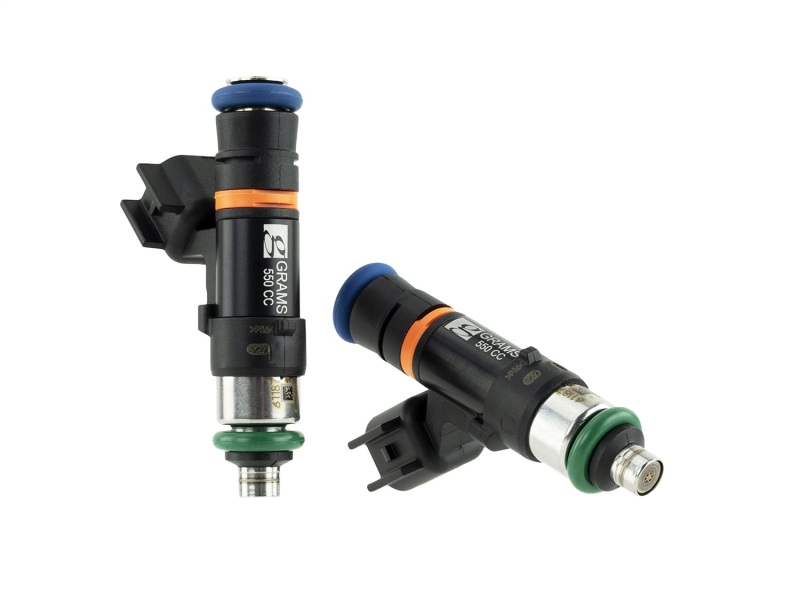 Scion FR S Fuel Injector Kit - Grams Performance - 550cc, 11mm Top Adapter/DENSO Lower Cushion Bottom, Plug And Play - `14-`27